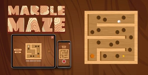 Marble Maze - HTML5 Game