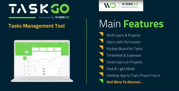 TaskGo – Tasks Management Tool