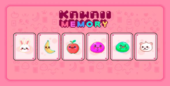 Kawaii Memory Pixel Art Version