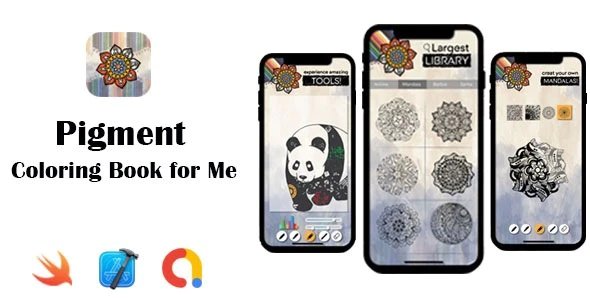 Pigment – Coloring Book for Me - Google AdMob - In App Purchase - iOS Source Code