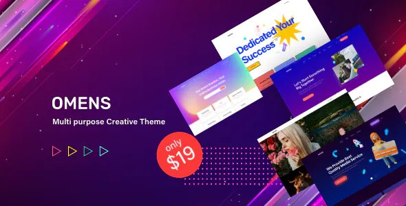 Omens - Multipurpose Creative WordPress Theme