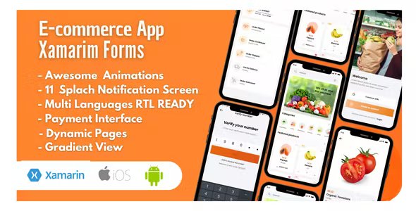 Crab Urban E-Commerce - Xamarin Forms