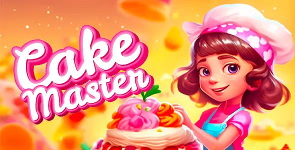 Cake Master Match3 - HTML5 Game (Construct 3) + (Mobile+Web)