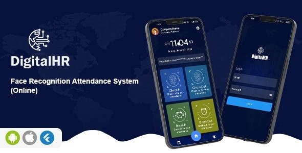DigitalHR - Face Recognition Attendance System(Online)