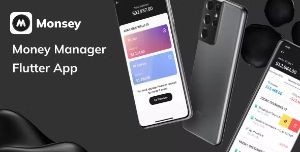 Monsey - Cash Management Flutter Full Application
