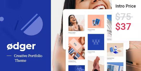 Ødger - Creative Portfolio Theme