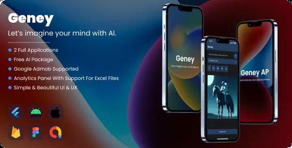Geney | Flutter AI Image Generator