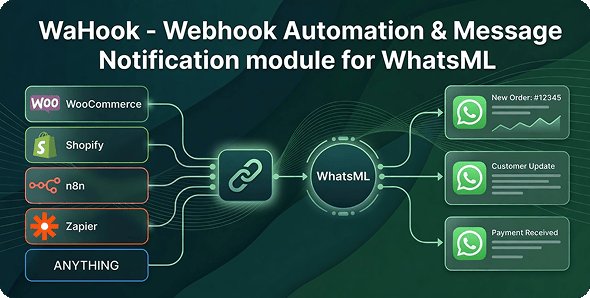 WaHook – Webhook Automation Module for WhatsML
