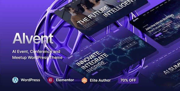 Aivent - AI Event, Conference and Meetup WordPress Theme