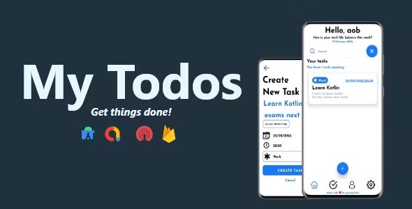 My Todos - Task & Reminder Manager App - ADMOB, FIREBASE, ONESIGNAL