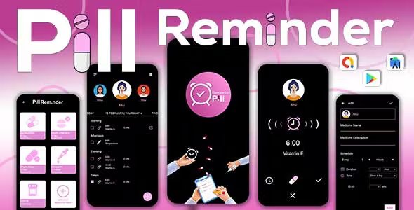 Pill Reminder and Medication Tracker - Medication Reminder - TakeYourPills - MedControl - Medicatio