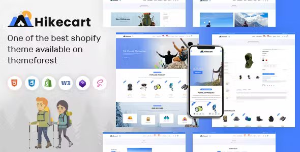 Hikecart - Hiking, Camping & Trekking Shopify Theme