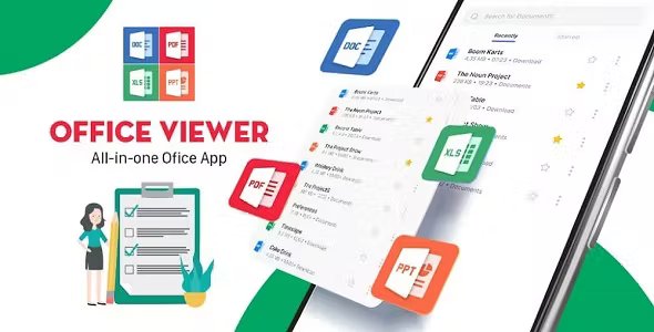 Office Reader - Document Viewer, Document Reader with admob