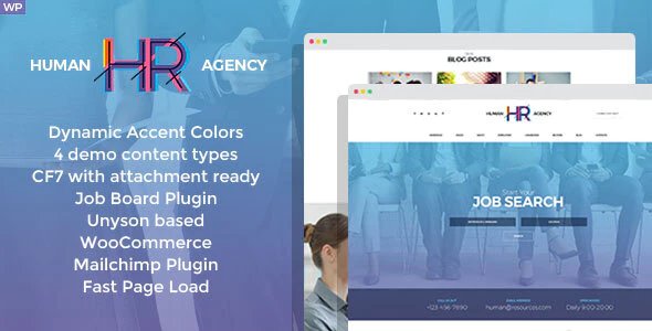 HR Human Consult - Searching & Recruiting WordPress Theme