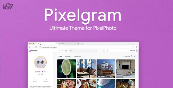 Pixelgram - The Ultimate PixelPhoto Theme