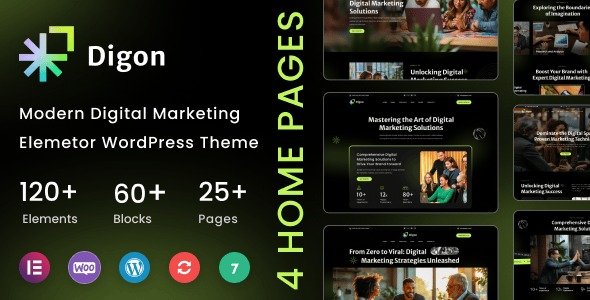 Digon - SEO and Digital Marketing Agency WordPress Theme