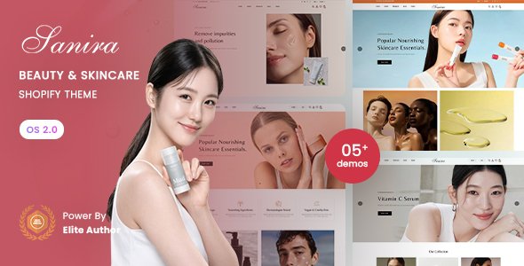 Sanira - Beauty & Skincare Shopify 2.0 Theme