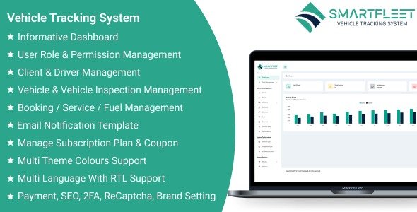 Smart Fleet SaaS - Vehicle Tracking System