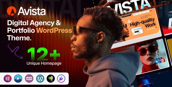 Avista - Digital Agency & Portfolio WordPress Theme