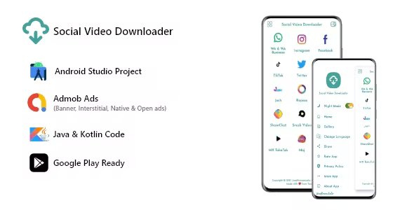 Social Video Downloader - without watermark | FB, INSTA, WA STORY SAVER, CHINGARI and more