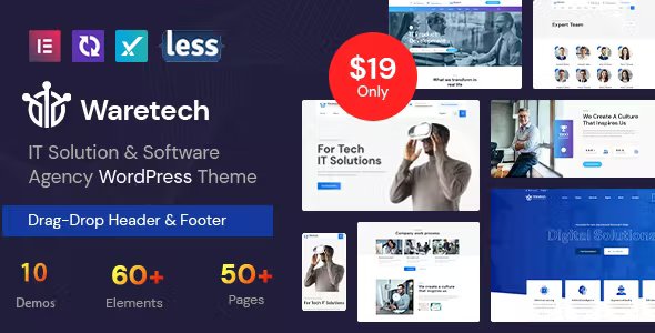 Waretech - IT Solutions & Technology WordPress Theme