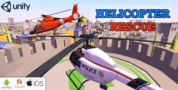 Helicopter Rescue 3D - Android & iOS