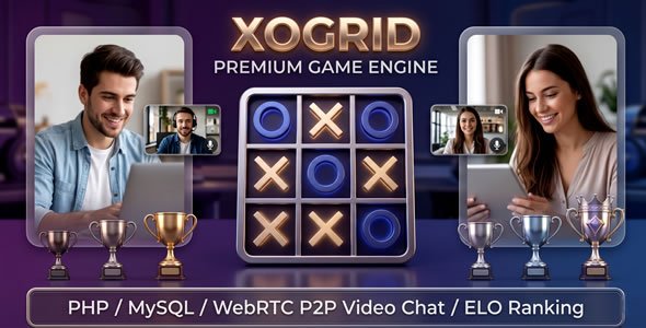 XOGrid - Multiplayer Tic-Tac-Toe html5 game