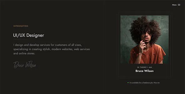 Resumo - Personal Portfolio Template