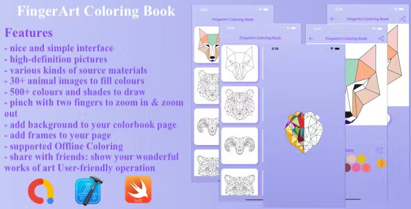 FingerArt Coloring Book With Admob Ready