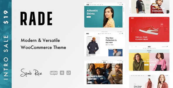 Rade - A Versatile WooCommerce Theme