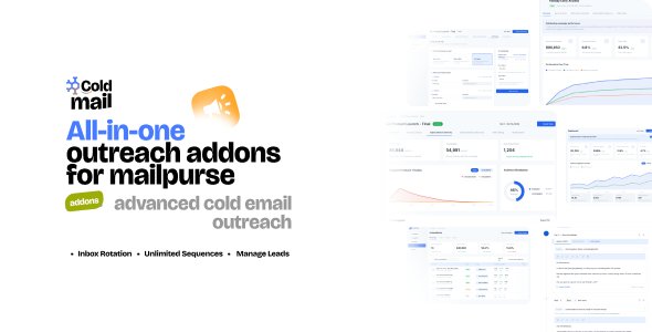 ColdMail - Cold Email Outreach Addons for Mailpurse