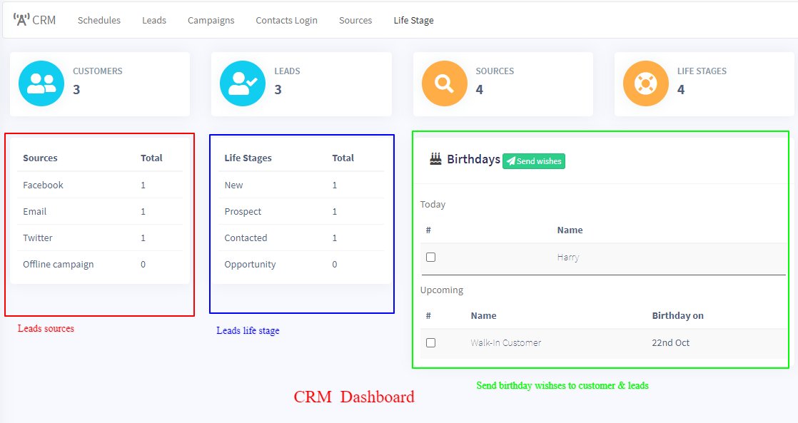 CRM module for UltimatePOS SaaS-Compatible