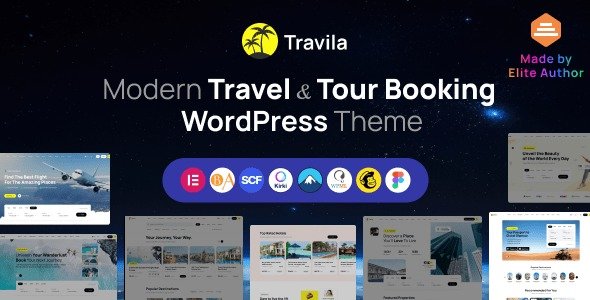 Travila - Travel Booking WordPress Theme