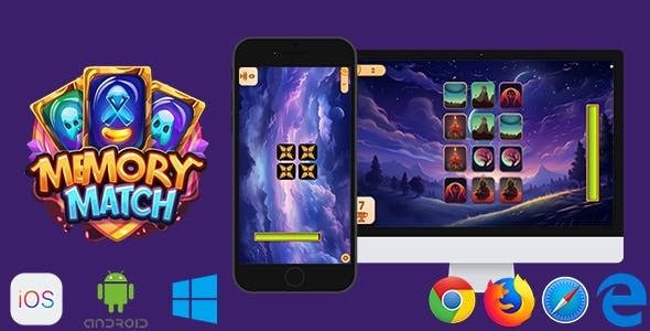 Memory Match - HTML5 Game