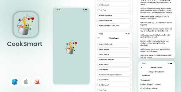 CookSmart Recipe - iOS App
