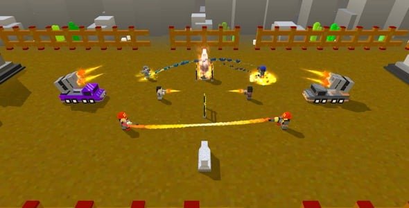 Unity Game Template - Miniman Defender (Unity 6!)