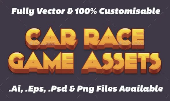 Car Road Race Game Assets
