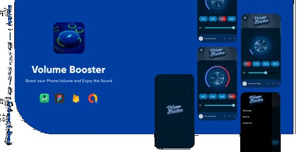 Extreme Volume Booster - Extra Sound Booster - Earning App - Volume Booster Lite - Admob Ads