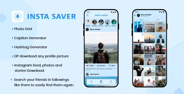Insta saver - Photos, Stories, Videos, Reels, IGTV - All in One Insta Instant saver App