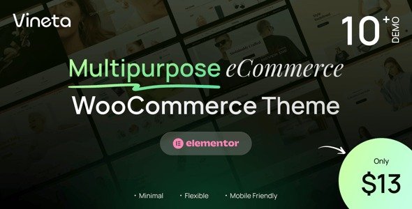 Vineta - Multipurpose WooCommerce WordPress Theme