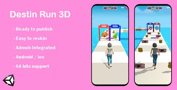 Destin Run 3D - (Unity - Admob)