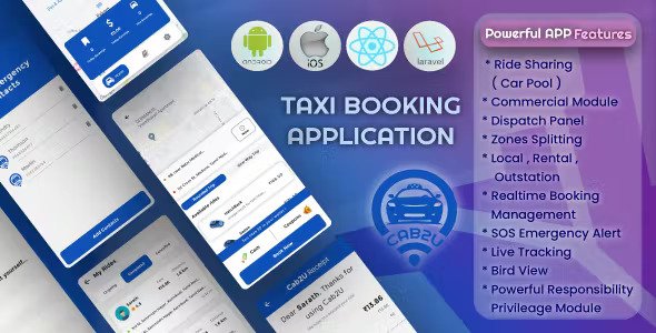 #1 Taxi App - Uber Clone - Bike Taxi - Drop Taxi - Delivery App - Ride Hailing