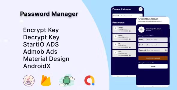 Password Manager - Encrypt & Decrypt Your Password