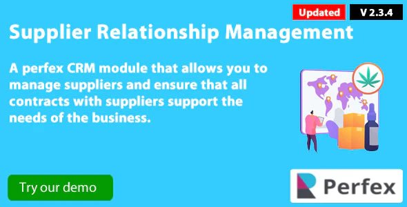 Supplier Management module v2.3.4 for Perfex CRM