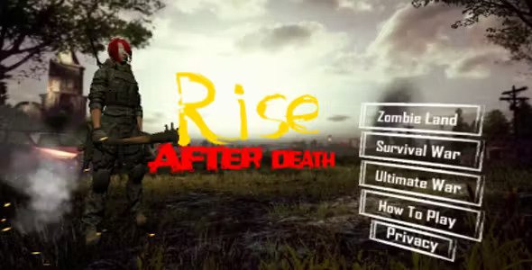 RISE AFTER DEATH (Complicated Android Third Person shooting Game) UNITY 3D