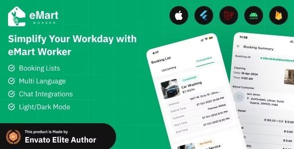 eMart - Worker / Service Man app for On-Demand Service
