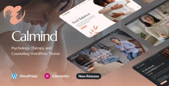 Calmind - Psychology, Therapy and Counseling WordPress Theme