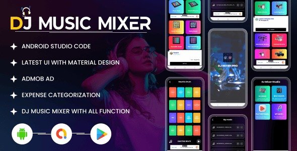 DJ Music Mixer Studio | DJ Song Mixer | Android | Admob Ads