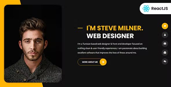 Tunis - Personal Portfolio React Template