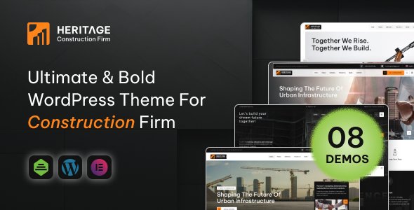Heritage - Construction & Building WordPress Theme
